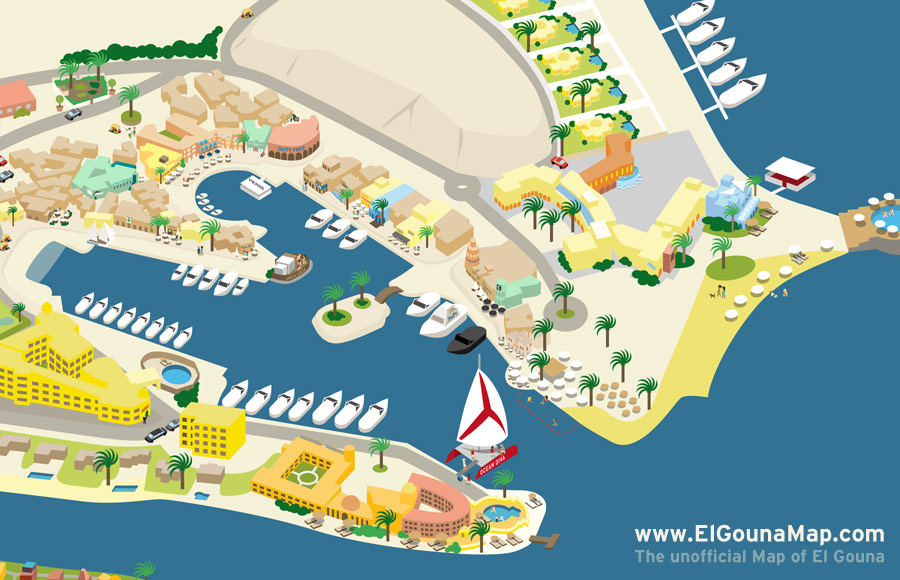 El Gouna Map