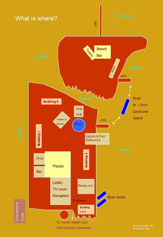 Lageplan Hotel Sultan Bey