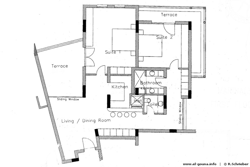 Ferienwohnung Grundriss